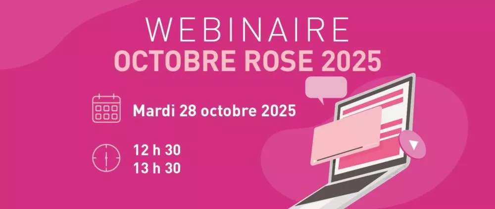 Cancer du sein : participez au webinaire Octobre Rose avec les experts de Gustave Roussy