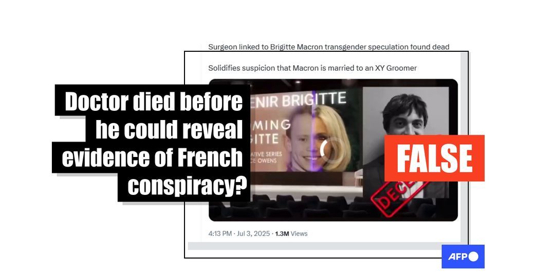 [FACT-CHECK] Story of dead surgeon linked to Brigitte Macron is fabricated