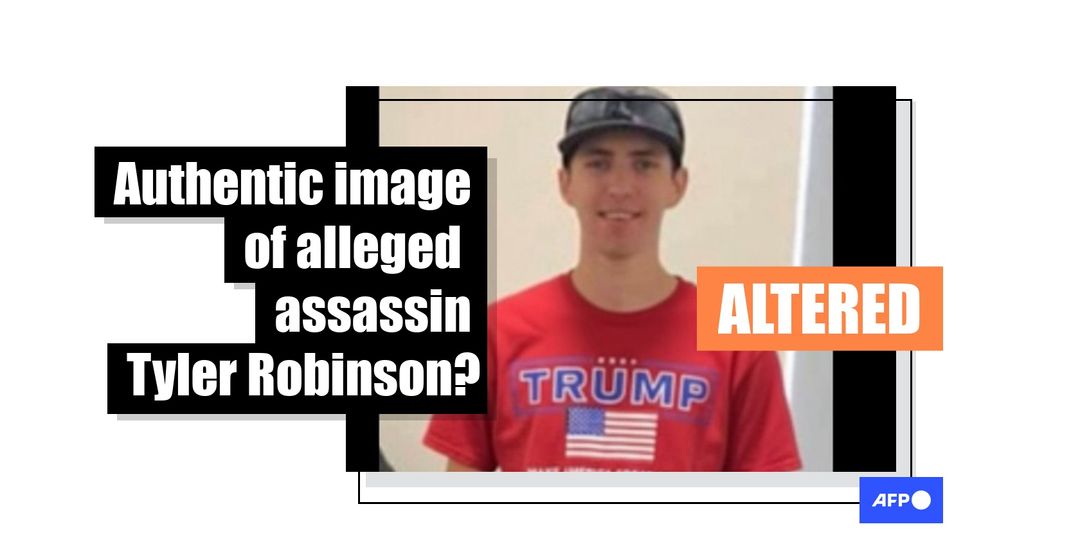 [FACT-CHECK] Photo of Charlie Kirk shooting suspect in Trump shirt is altered