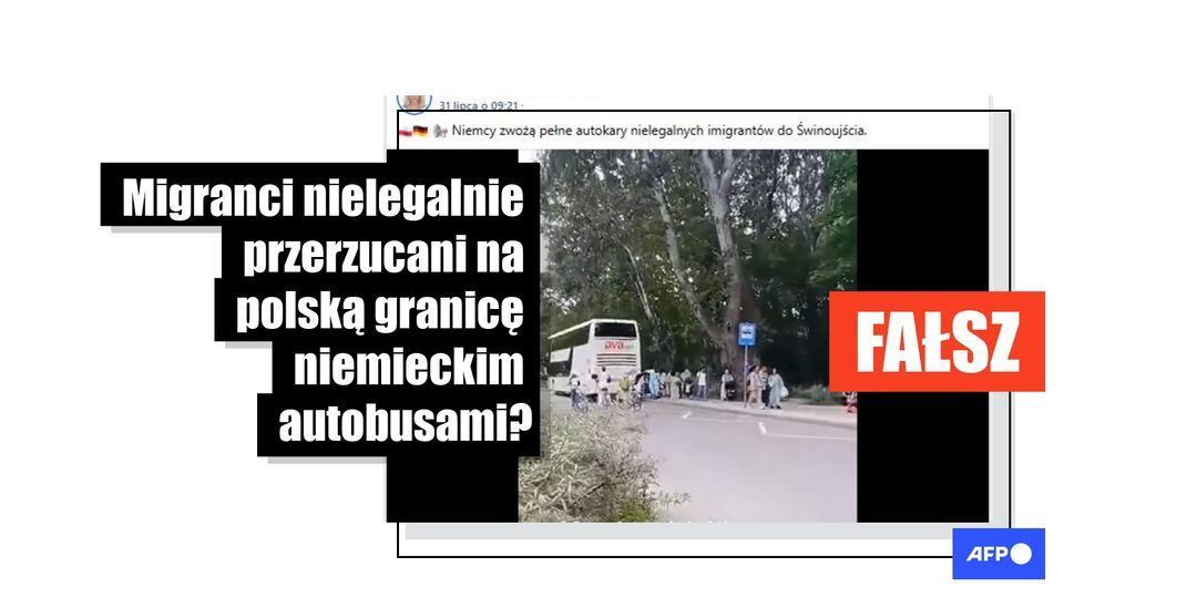 [FACT-CHECK] Nie, ten film nie pokazuje migrantów przerzucanych do Polski