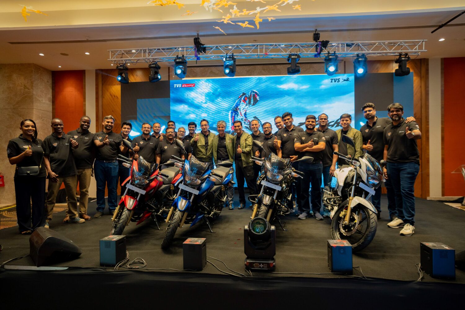 TVS MOTOR COMPANY LAUNCHES WORLD’S FAVOURITE RACING MACHINE TVS APACHE IN KENYA