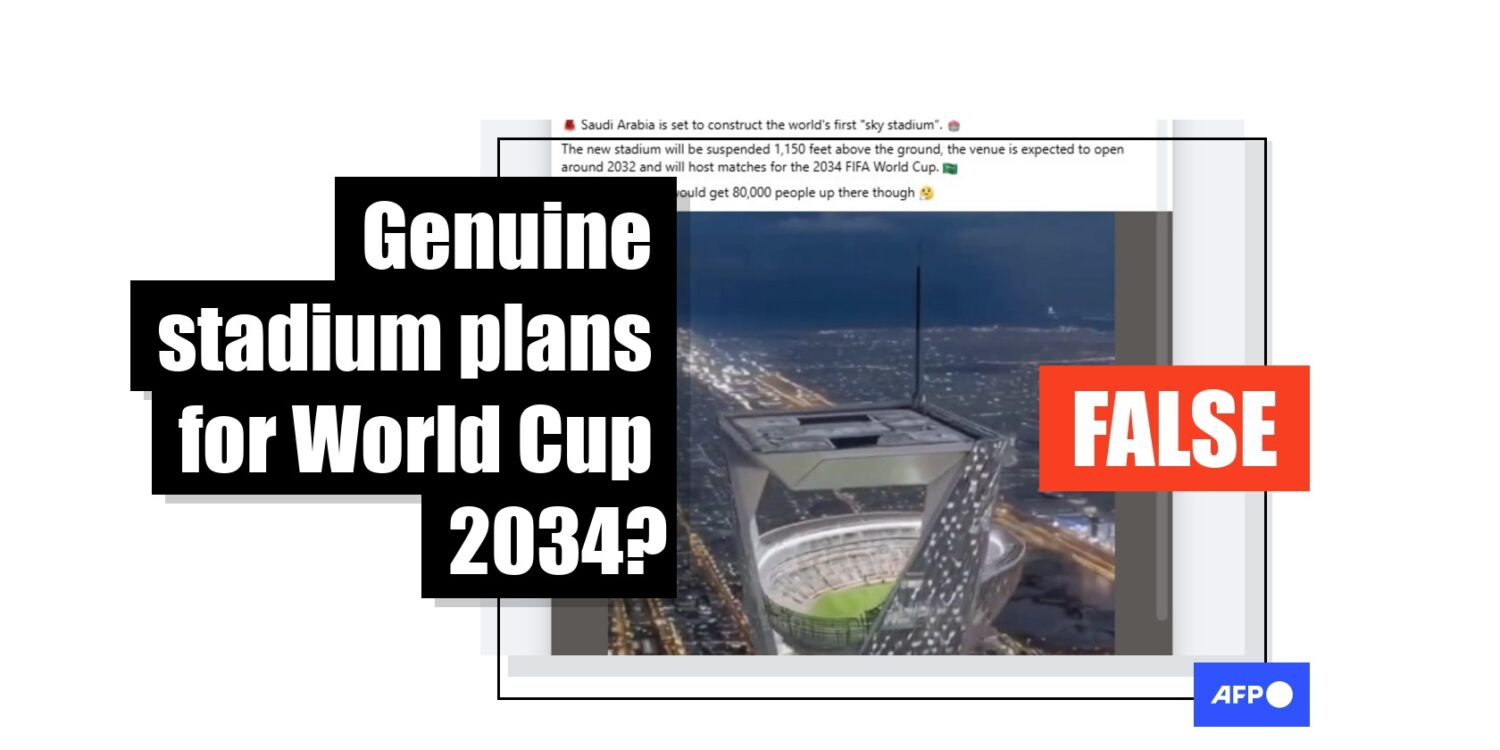 [FACT-CHECK] AI image of skyscraper football venue dupes globally