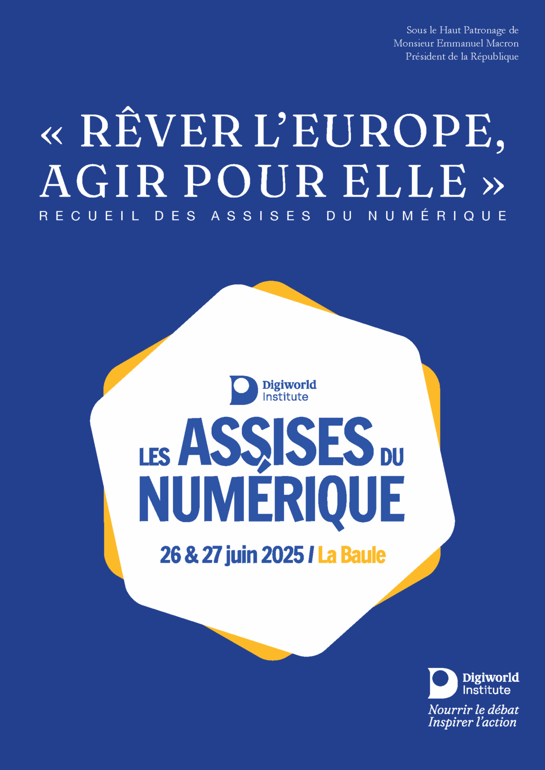Couverture - Recueil des Assises du Numérique 2025