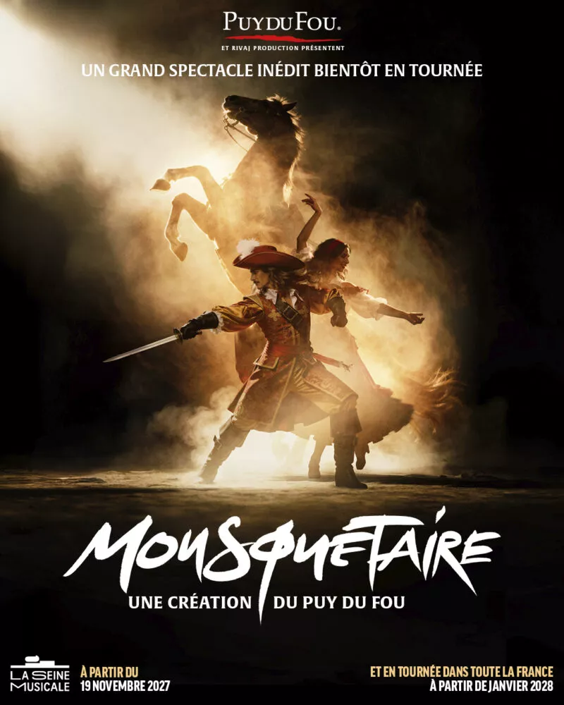 Le prochain grand spectacle du Puy du Fou bientôt en tournée dans toute la France : ouverture de la billetterie demain !