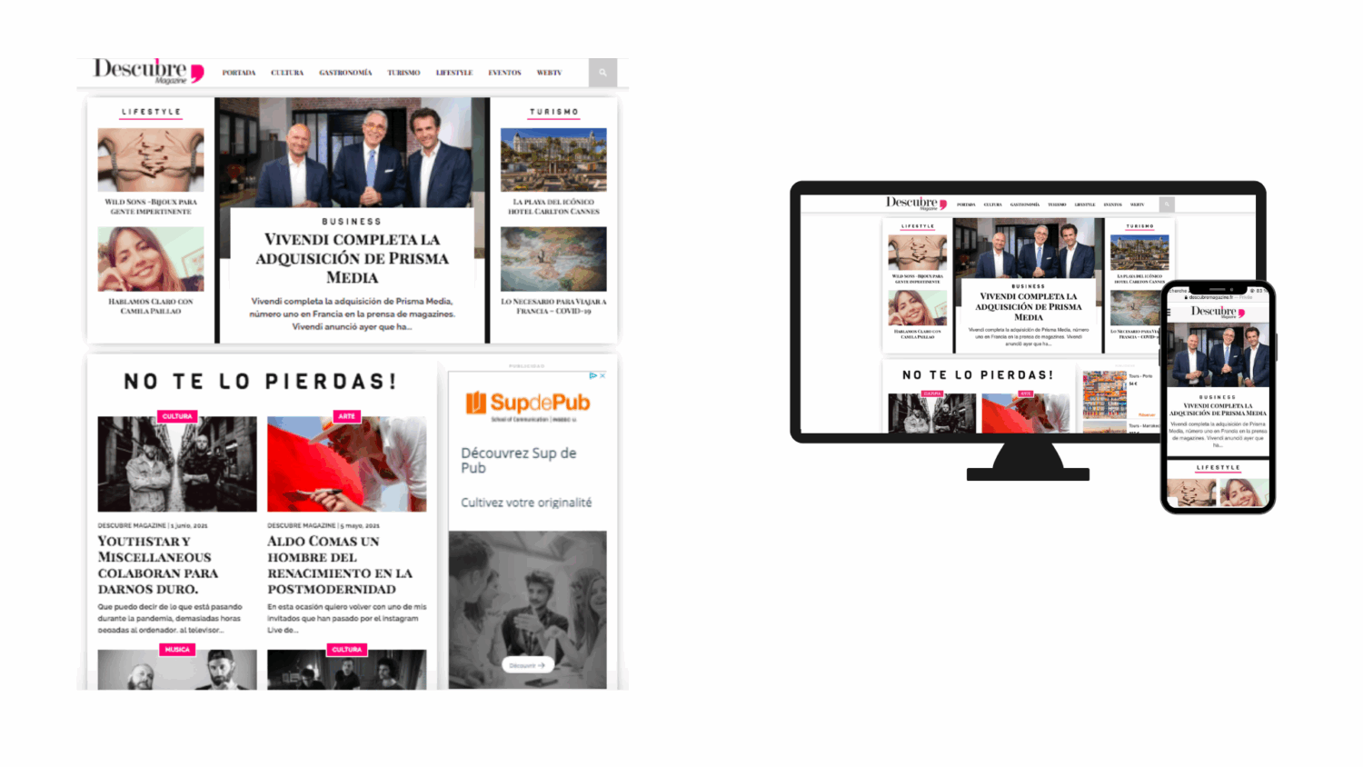 Descubre Magazine Webzine