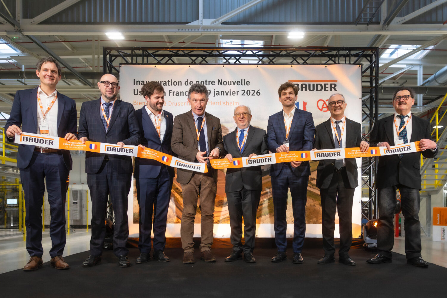 Bauder inaugure une nouvelle usine à Drusenheim / L'usine la plus moderne d'Europe pour l'isolation et l'étanchéité
