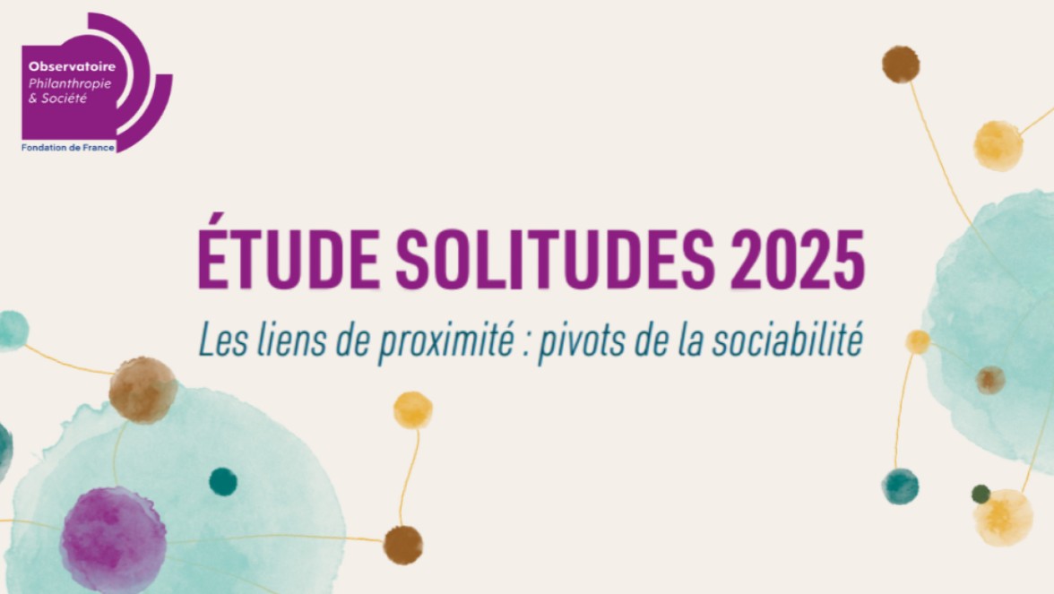 Étude Solitudes 2025 de la Fondation de France : isolement rural et solitude urbaine, un Français sur 4 se sent seul