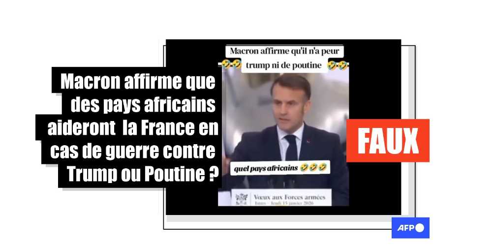 [FACT-CHECK] Une vidéo d'Emmanuel Macron 