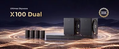 Ultimea dévoile Skywave X100 Dual : 9.2.6 Lancement du cinéma à domicile sans fil en mars 2026