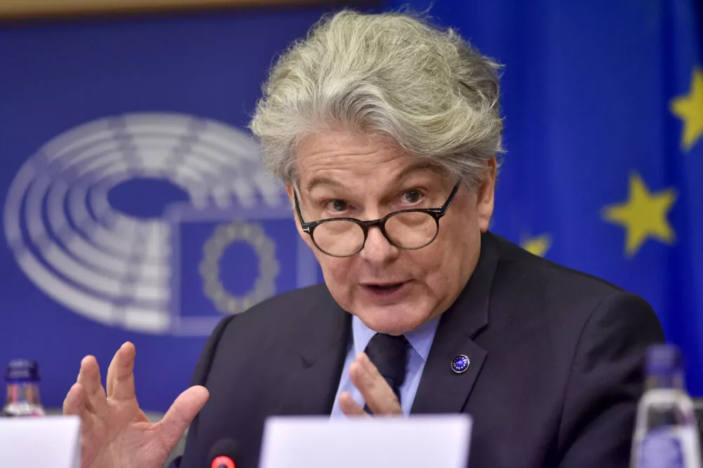 Sanctions américaines en matière de visas contre Thierry Breton et d'autres personnalités européennes