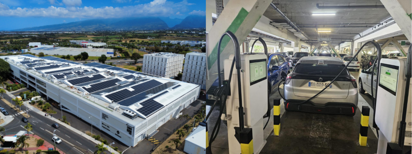 LE CENTRE COMMERCIAL CASABONA ACCÉLÈRE SA TRANSITION ÉNERGÉTIQUE AVEC UNE CENTRALE SOLAIRE ET DES BORNES DE RECHARGE RAPIDE