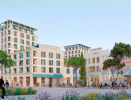 Icade et Redman choisis pour transformer le quartier du Château Vert à Marseille