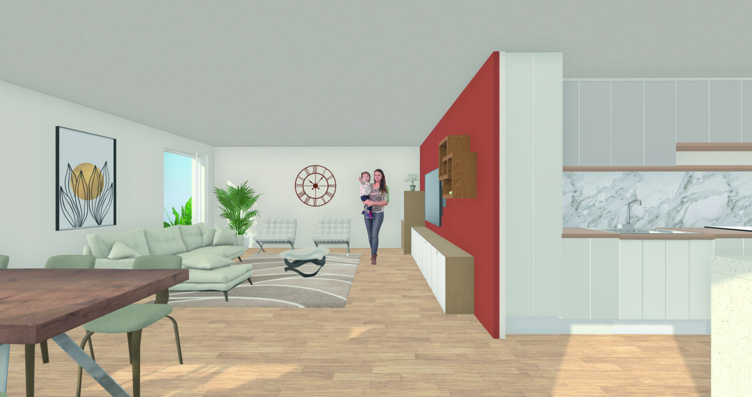 PROJET – Vue 1 salon cuisine-jpg
