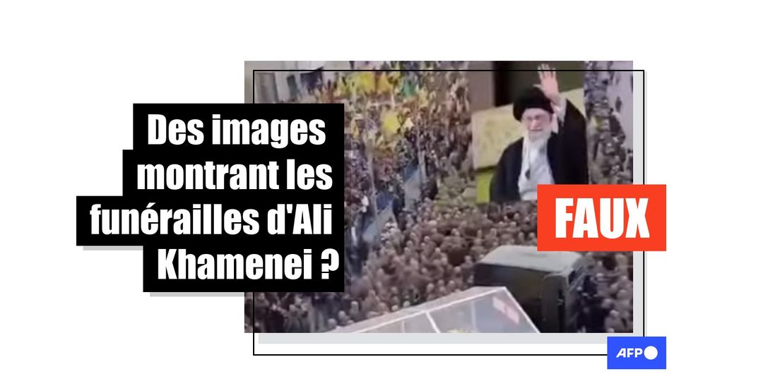 [FACT-CHECK] Ces images prétendant montrer les funérailles du guide suprême de l’Iran sont décontextualisées