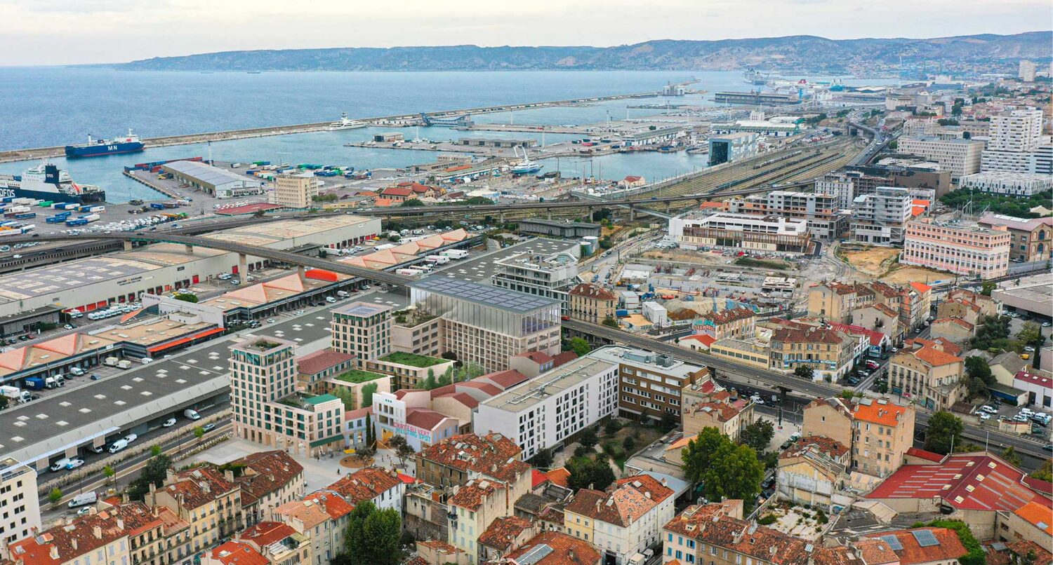 Icade et Redman choisis pour transformer le quartier du Château Vert à Marseille