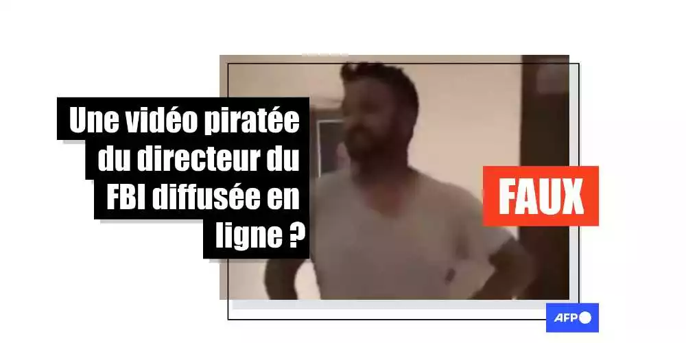 [FACT-CHECK] Cette vidéo d'un homme dansant n'a aucun lien avec le piratage de la messagerie du directeur du FBI