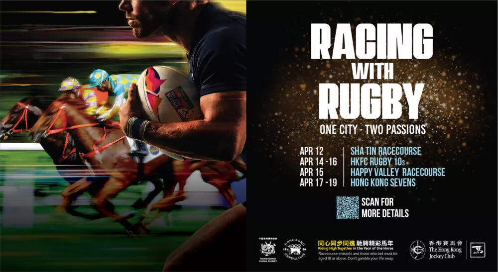 “Racing with Rugby” – Jockey Club celebrates Hong Kong’s two iconic sports