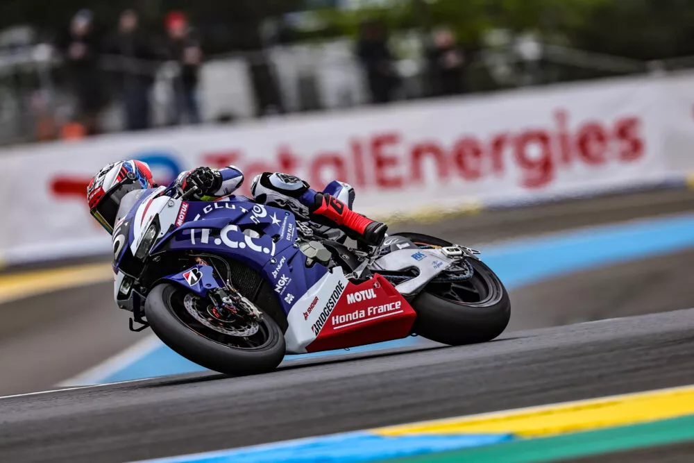 Beaucoup d’espoir pour le Honda F.C.C. TSR après des 24 Heures Motos à rebondissements.