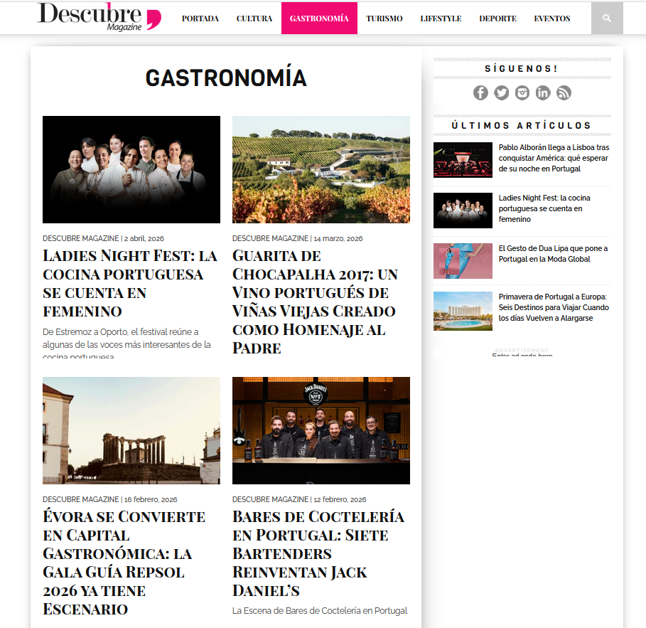 Descubre Magazine Portugal