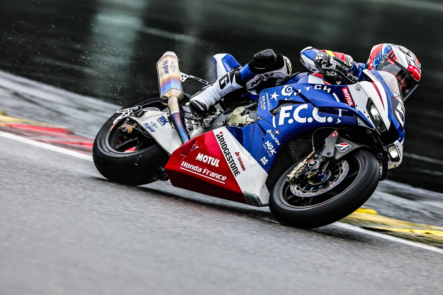 8h de Spa difficiles malgré une moto performante pour le F.C.C. TSR Honda France