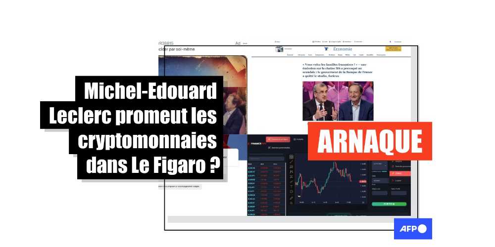 [FACT-CHECK] Arnaque aux crypto : attention à ce faux article sur un 
