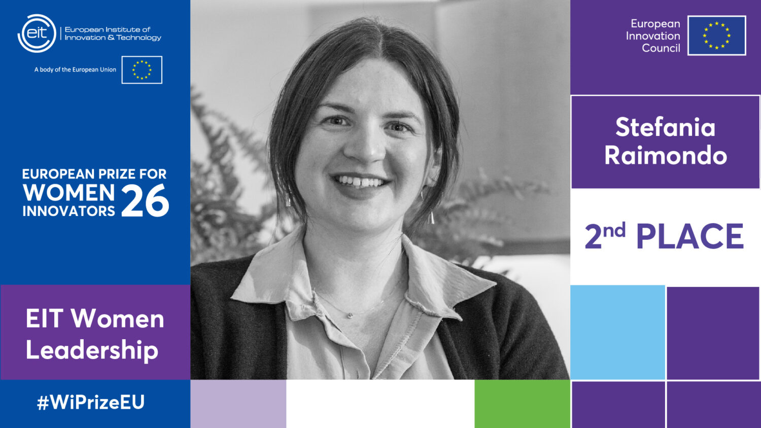 Stefania Raimondo, an Italian entrepreneur, was awarded the European Women Innovators Prize 2026 in Brussels