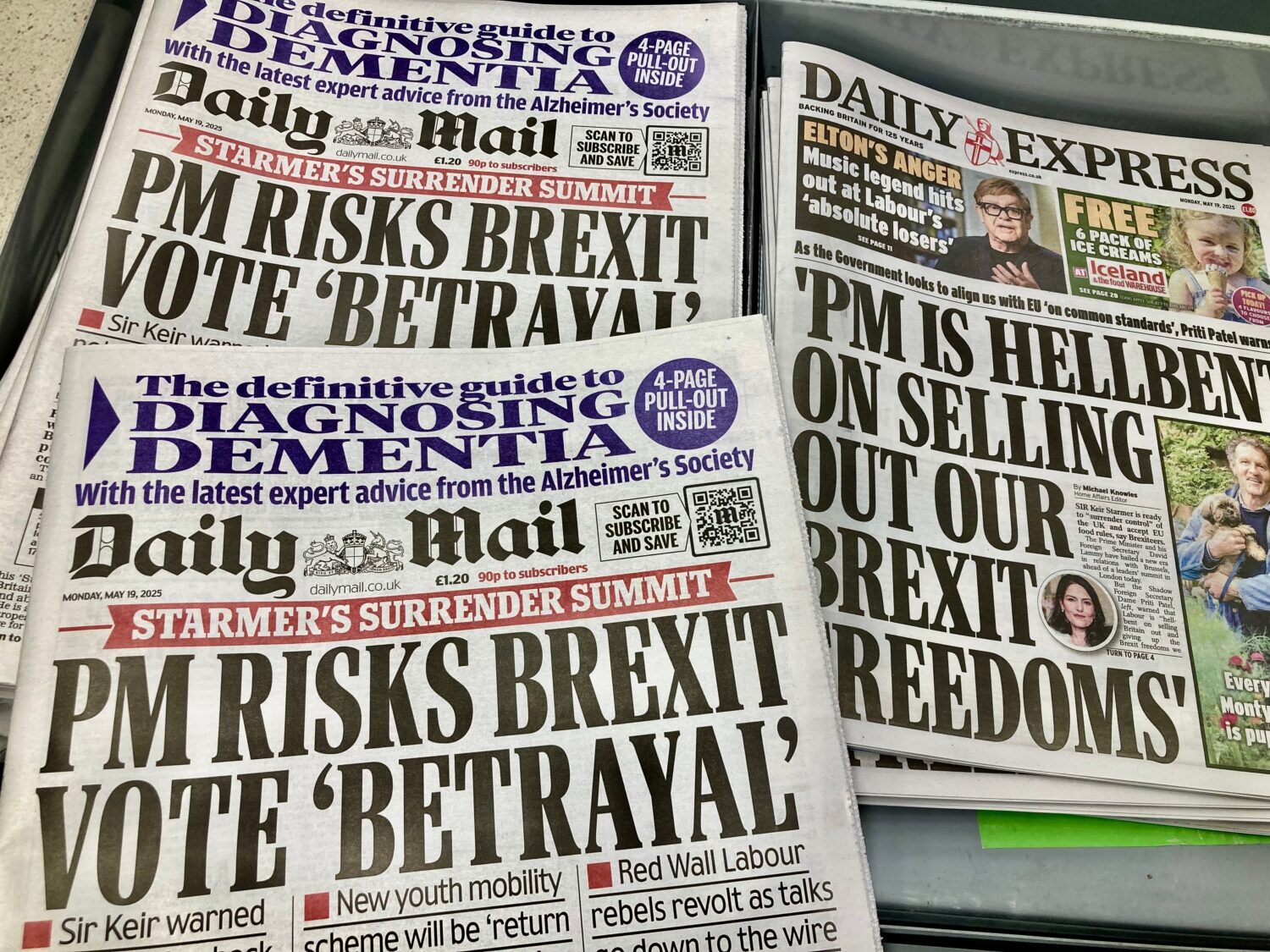 ROYAUME-UNI : LE BREXIT CONTINUE À FAIRE TOMBER LES GOUVERNEMENTS