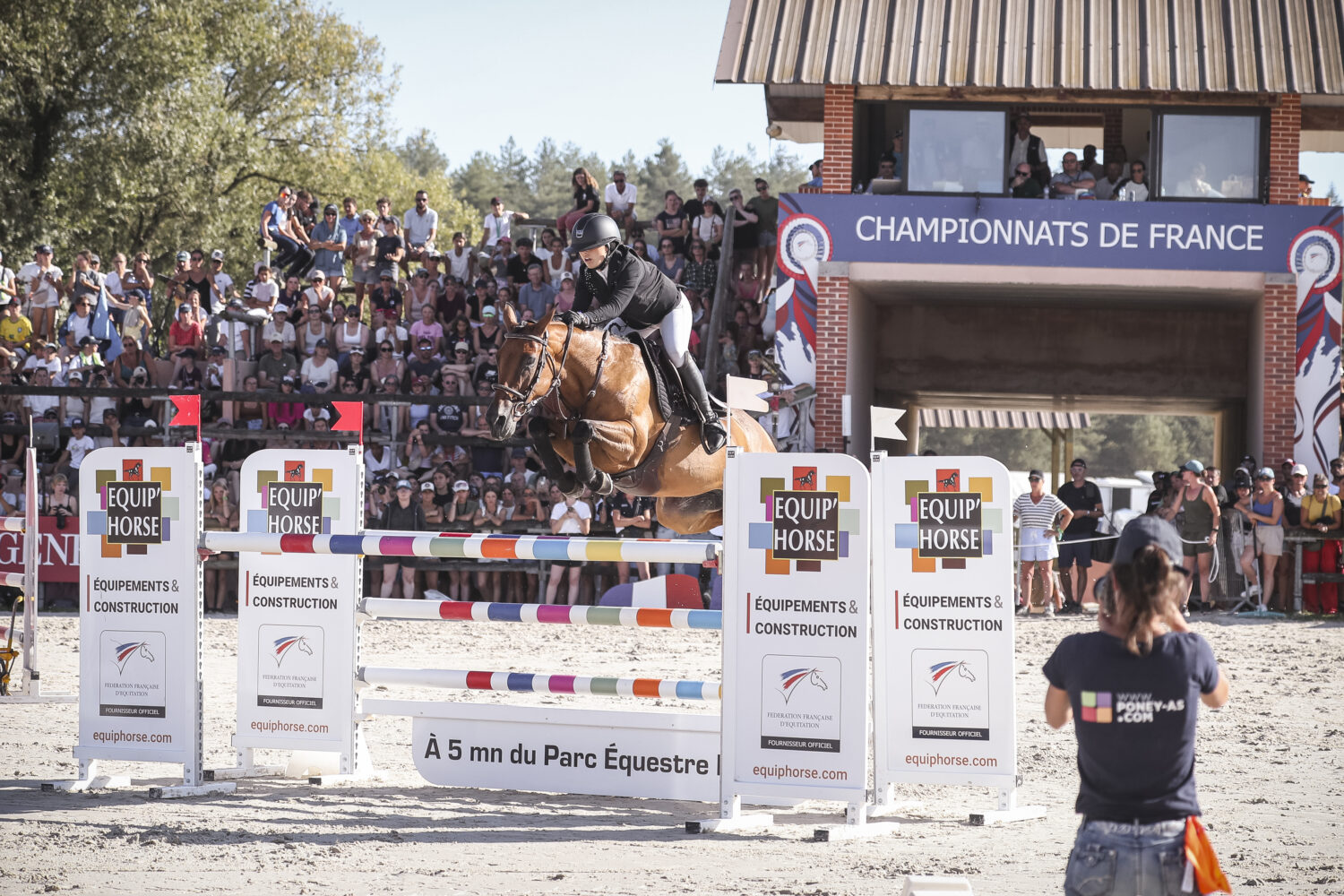 Les nouveaux champions de France As Poney Élite couronnés au Generali Open de France