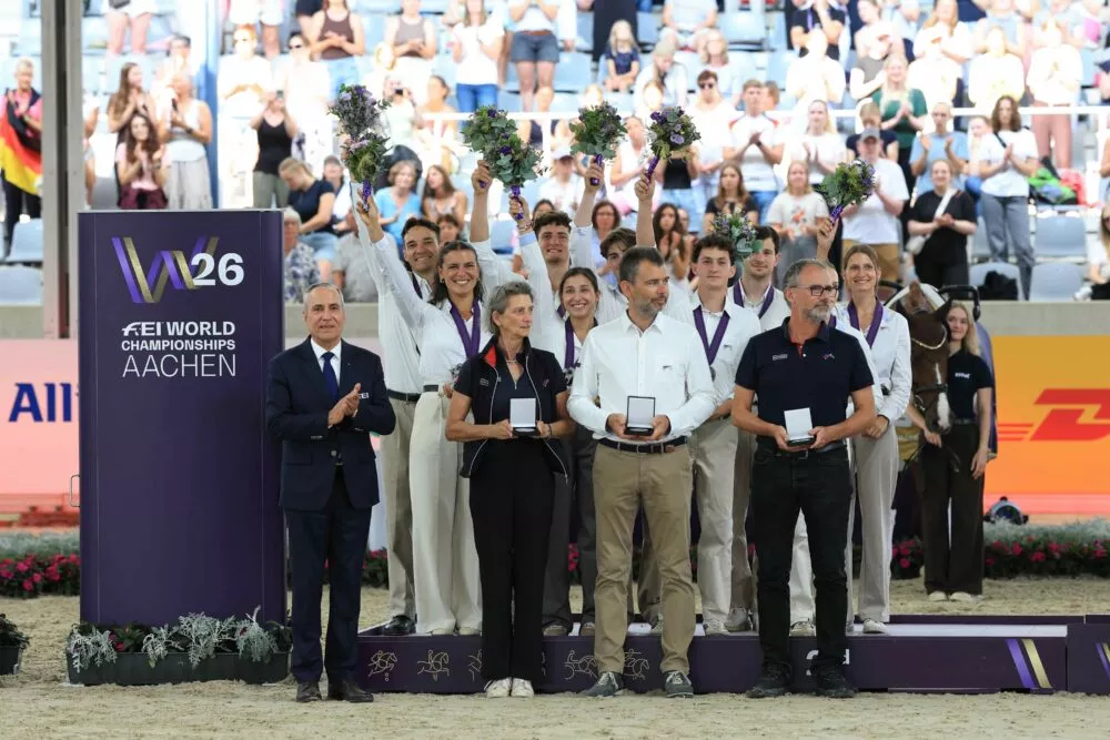 Mondiaux 2026 : Frédéric Bouix, président de la Fédération Française d'Équitation, et Sophie Dubourg, DTN, dressent le bilan