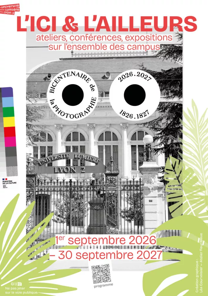 L’Université Lumière Lyon 2 labellisée dans le cadre du Bicentenaire de la Photographie