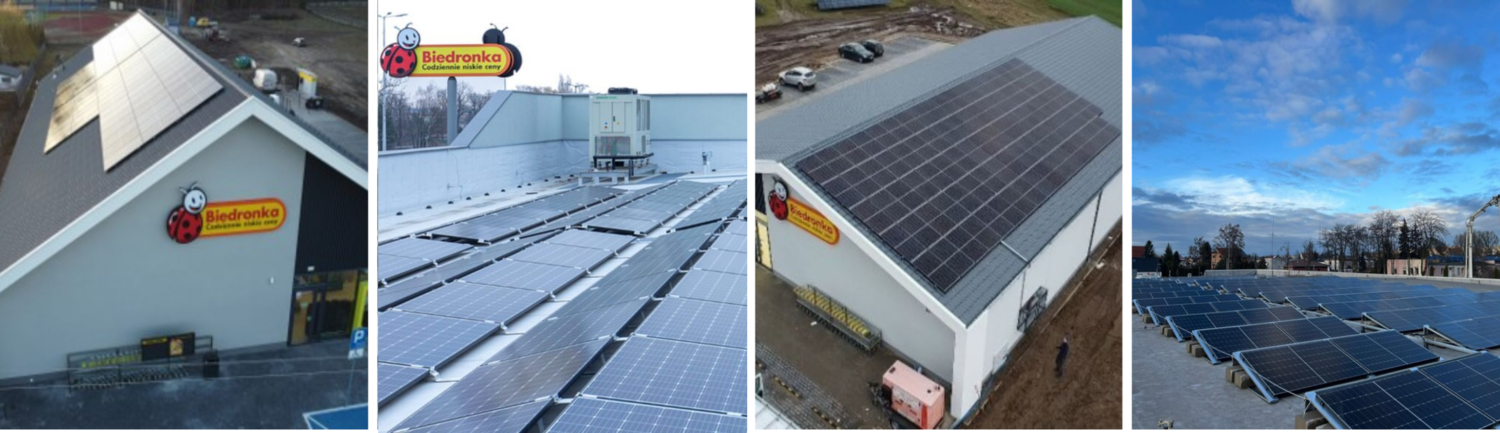 GreenYellow accompagne Biedronka dans sa stratégie de décarbonation avec plus de 2 300 installations photovoltaïques en Pologne