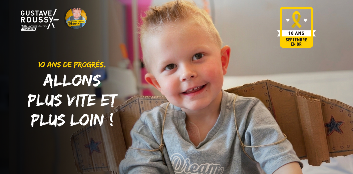 Septembre en or : 10 ans d’avancées scientifiques au service des enfants atteints de cancer