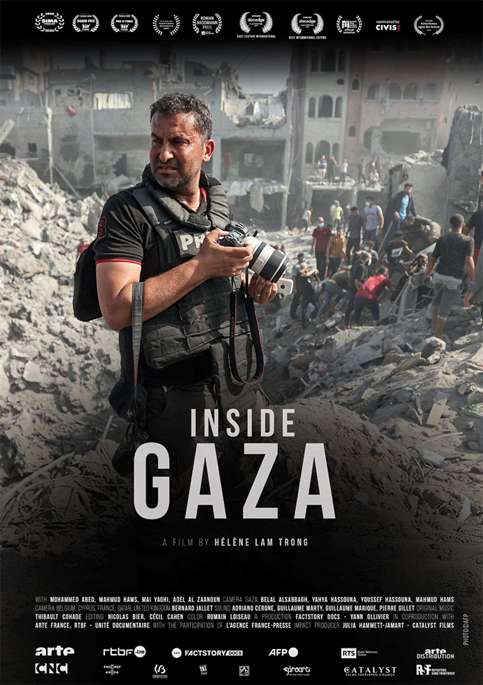 Le documentaire sur les journalistes de l'AFP à Gaza qualifié pour la course aux Oscars