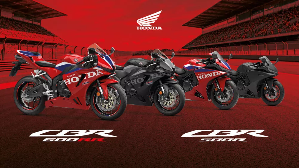 Deux Supersport quatre cylindres, deux approches différentes : la toute nouvelle CBR500R FOUR rejoint la CBR600RR mise à jour pour renforcer la gamme complète Honda pour le millésime 2027