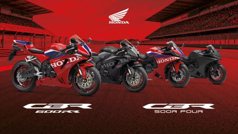 Deux Supersport quatre cylindres, deux approches différentes : la toute nouvelle CBR500R FOUR rejoint la CBR600RR mise à jour pour renforcer la gamme complète Honda pour le millésime 2027
